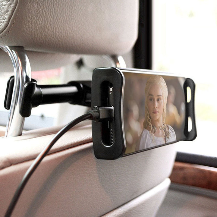 Maclean držač za telefon/tablet u automobilu, montaža na naslon za glavu, univerzalni MC-894