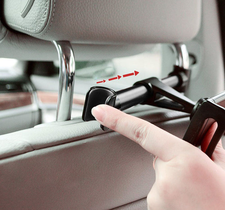 Maclean držač za telefon/tablet u automobilu, montaža na naslon za glavu, univerzalni MC-894