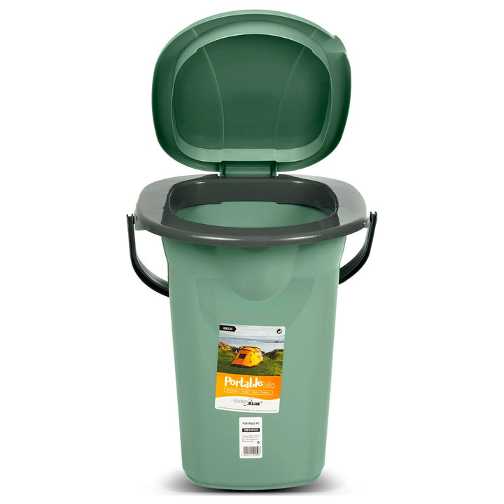 GreenBlue GB320GG zeleni i sivi prijenosni WC