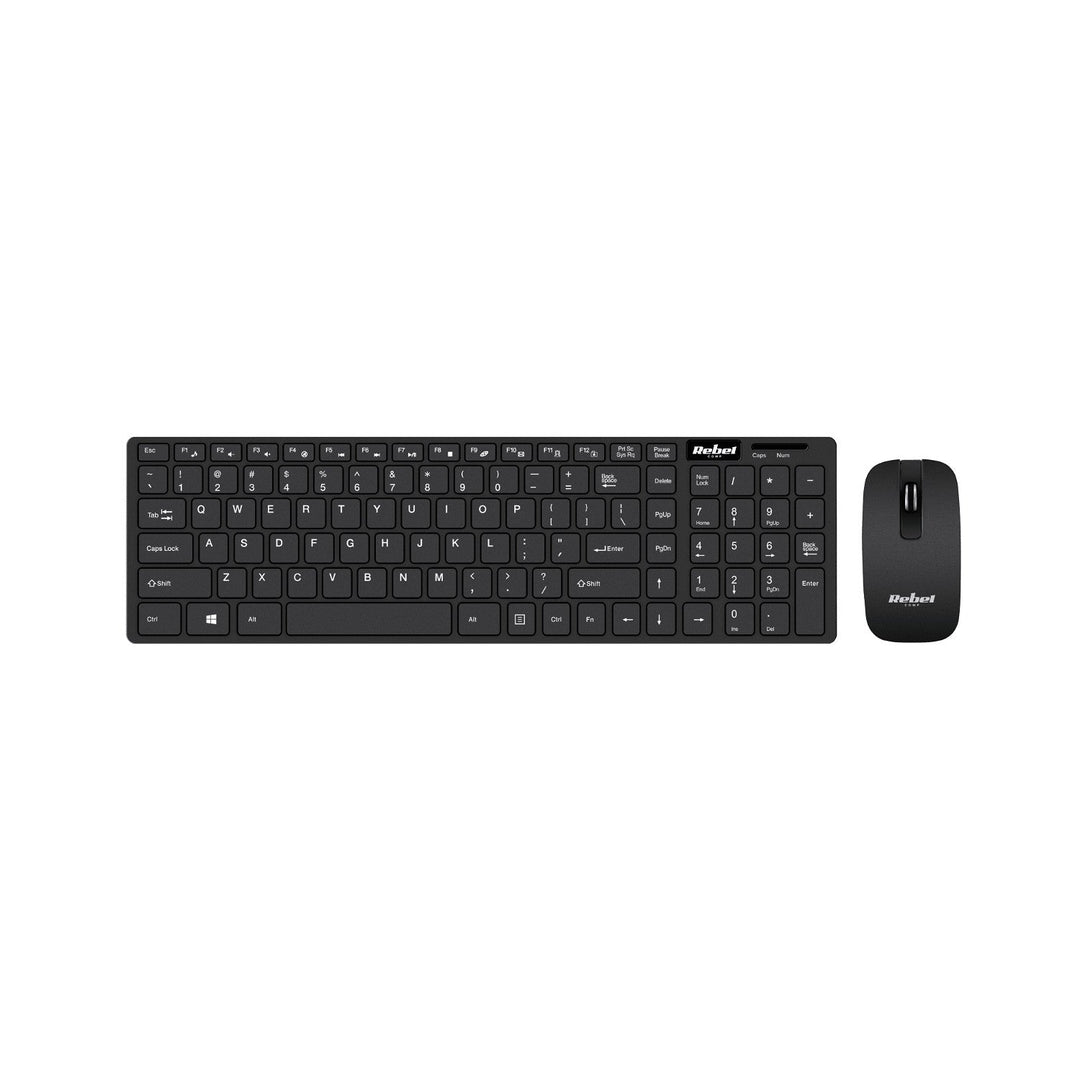 Set tastatură wireless + mouse Rebel Comp WS300