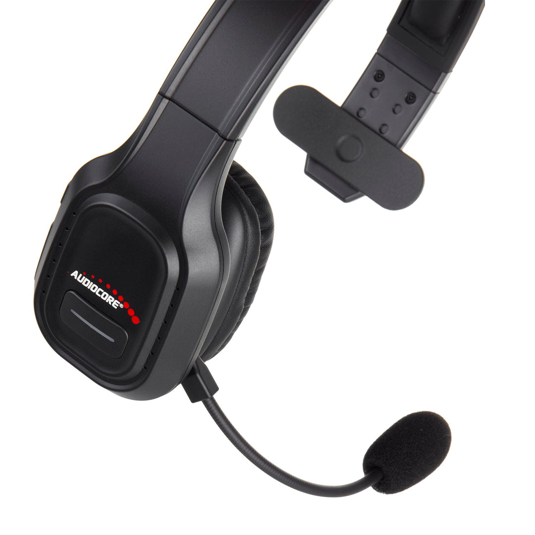 Bluetooth ANC slušalice za pozivne centre s mikrofonom Audiocore, QCC3020, ANC, AVRCP, A2DP, HSP, HFP, SBC AAC kodek, AC864