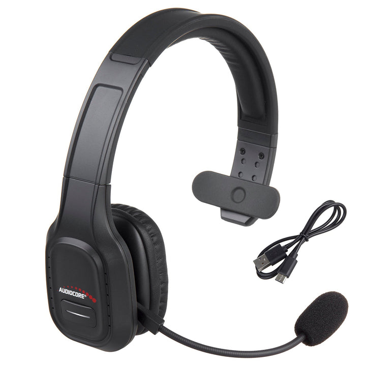 Bluetooth ANC slušalice za pozivne centre s mikrofonom Audiocore, QCC3020, ANC, AVRCP, A2DP, HSP, HFP, SBC AAC kodek, AC864