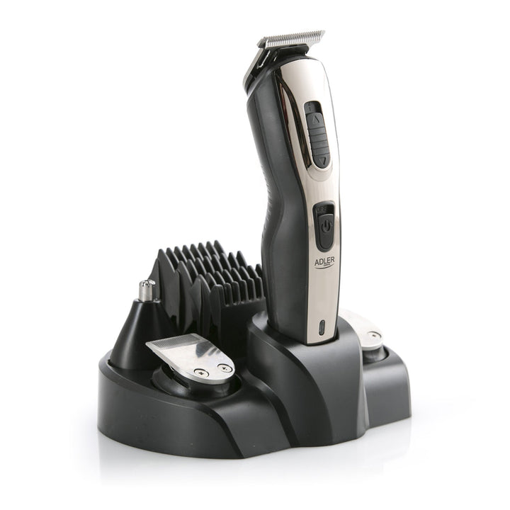 Aparat de tuns Adler AD 2924 5in1 cu un set de capete și accesorii interschimbabile