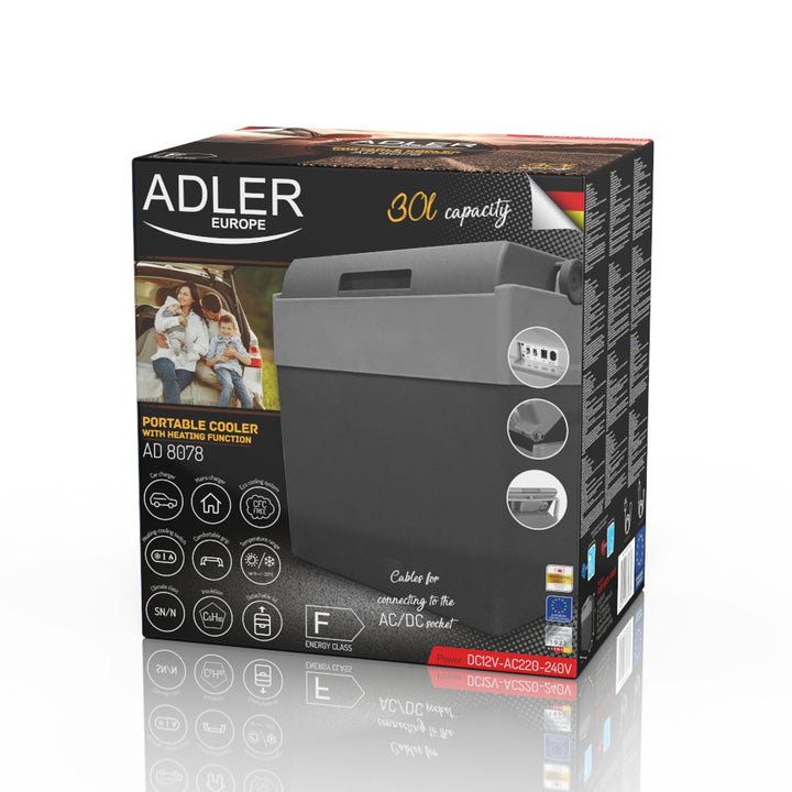 Adler AD 8078 28 L prijenosni hladnjak s funkcijom hlađenja i grijanja