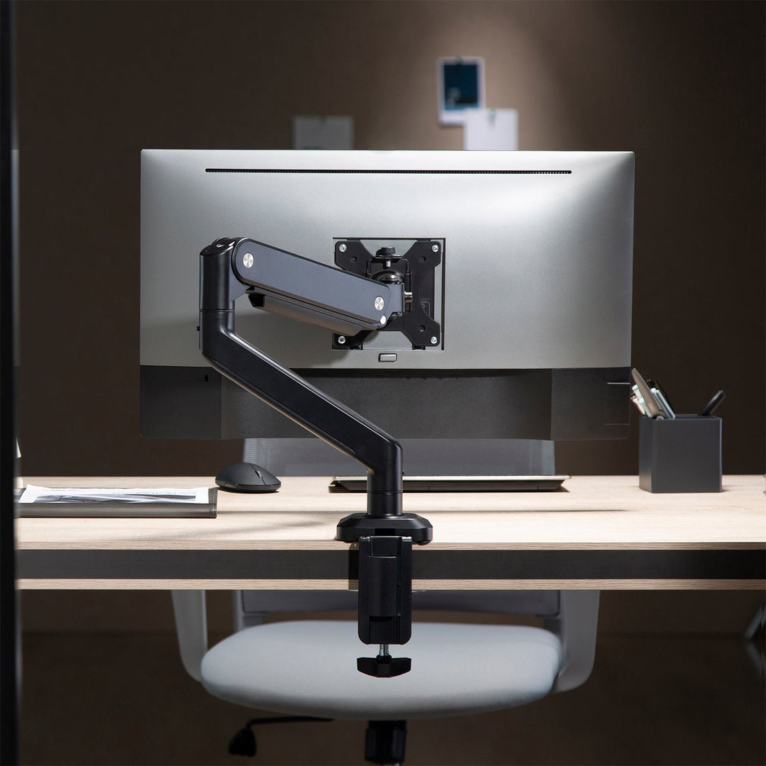 Ergo Office univerzalni stolni nosač za monitore, plinski opružak 17"-35" 15 kg, VESA 75x75 / 100x100, ER-445