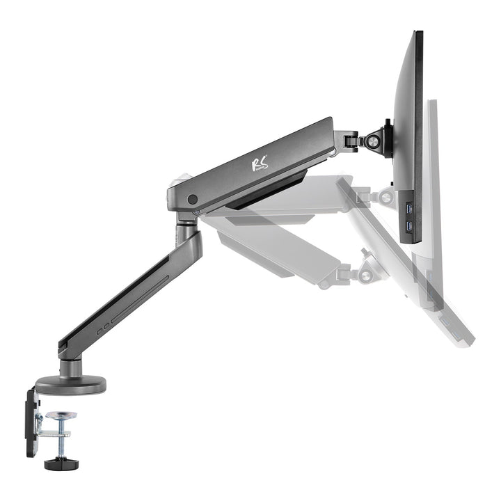 NanoRS držač za gejmerski monitor, RGB LED pozadinsko osvjetljenje, 17-32", max. 9 kg, VESA 75x75 / 100x100, RS165