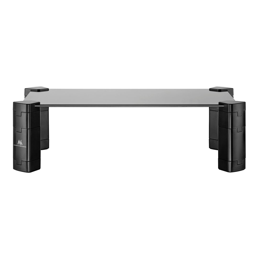 Maclean stalak za laptop/monitor, max. 20 kg, kaljeno staklo, (429 x 269 x 127 mm), MC-934