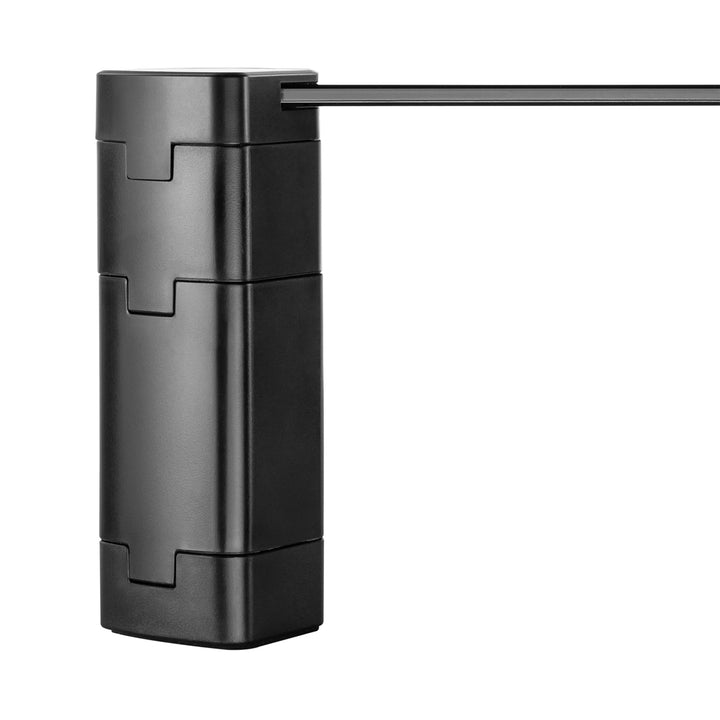 Stalak za dva monitora – dvostruki Maclean, maksimalna nosivost 20 kg, kaljeno staklo, (1029 x 285 x 127 mm), MC-936