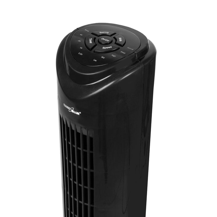 Stalak ventilator s daljinskim upravljačem, 3 načina rada, 3 brzine, oscilacija 80°, 45 W, tajmer, visina 82 cm GB645