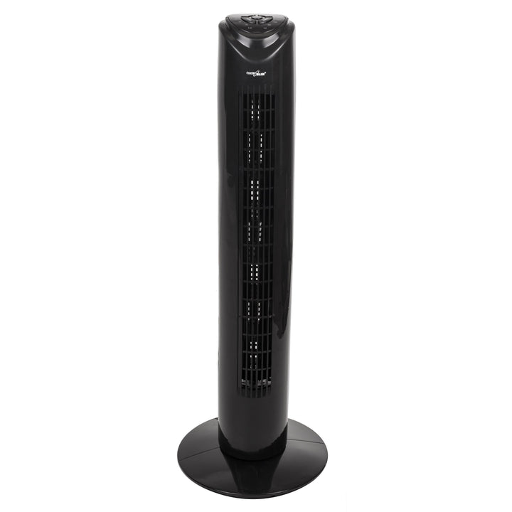 Stalak ventilator s daljinskim upravljačem, 3 načina rada, 3 brzine, oscilacija 80°, 45 W, tajmer, visina 82 cm GB645