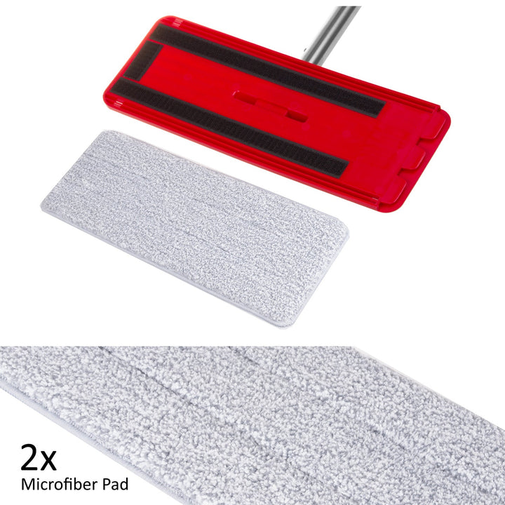 Plosnati mop s GreenBlue kanticom i cjedilom, dvije HQ mikrovlaknaste podloge, zapremina 5,7 L, MaxiClean GB870