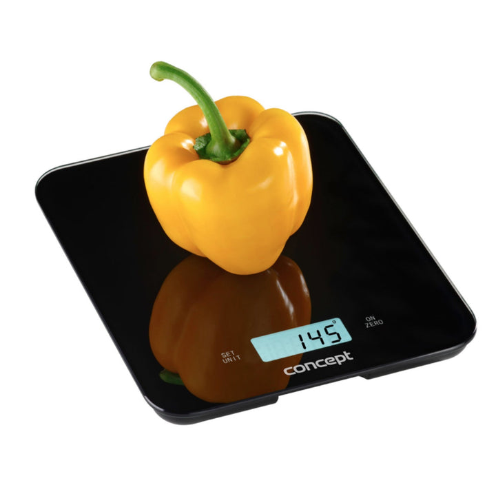 Concept LCD digitalne kuhinjske vage 15 kg, crne, VK5712