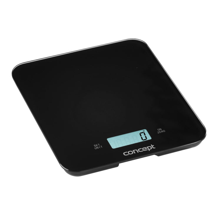 Concept LCD digitalne kuhinjske vage 15 kg, crne, VK5712