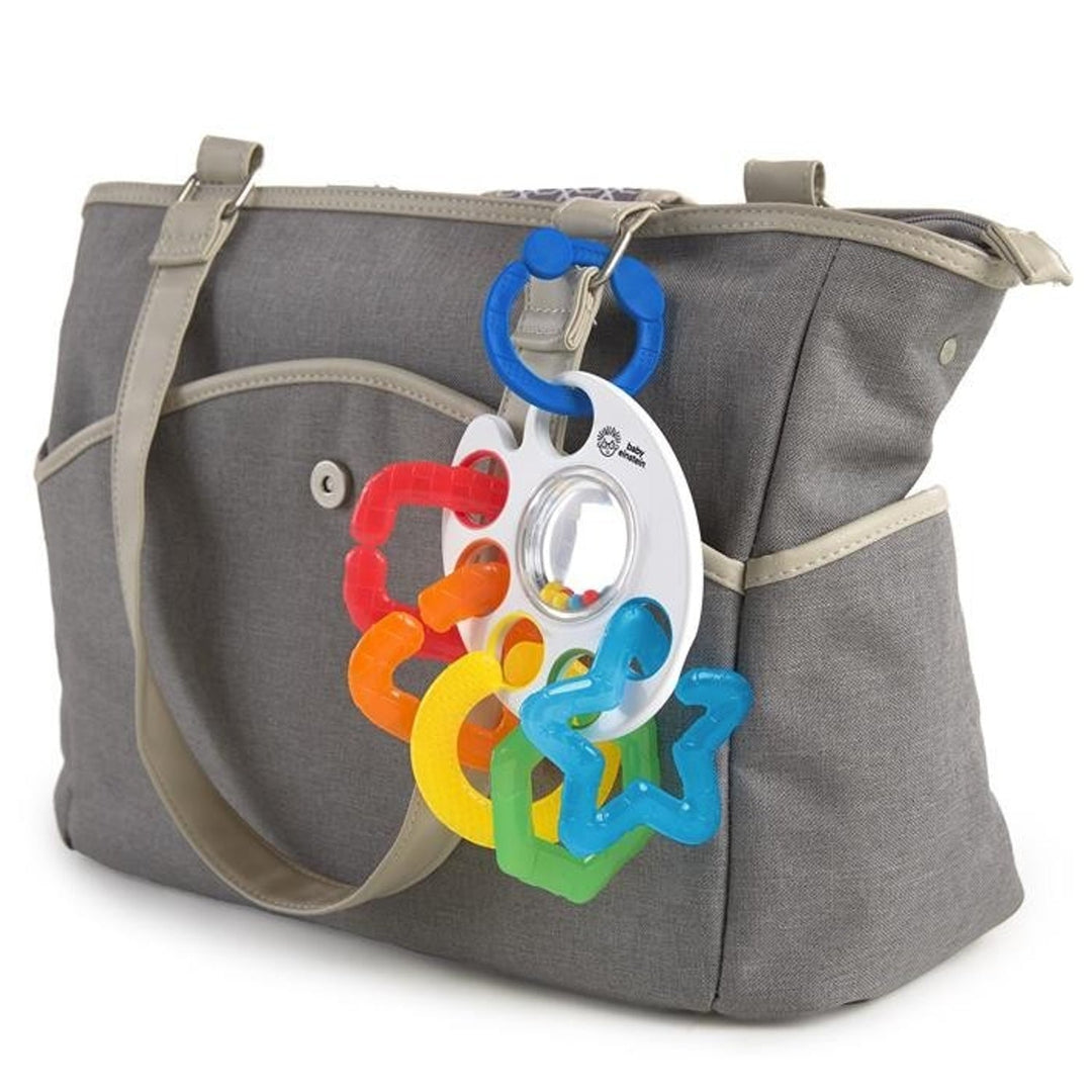 Zăngănit Baby Einstein echipat cu 5 dinți de diferite forme