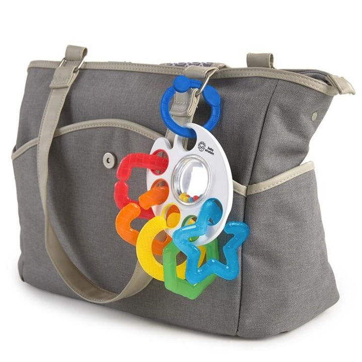Zăngănit Baby Einstein echipat cu 5 dinți de diferite forme