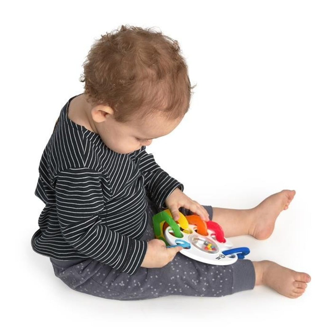 Zăngănit Baby Einstein echipat cu 5 dinți de diferite forme