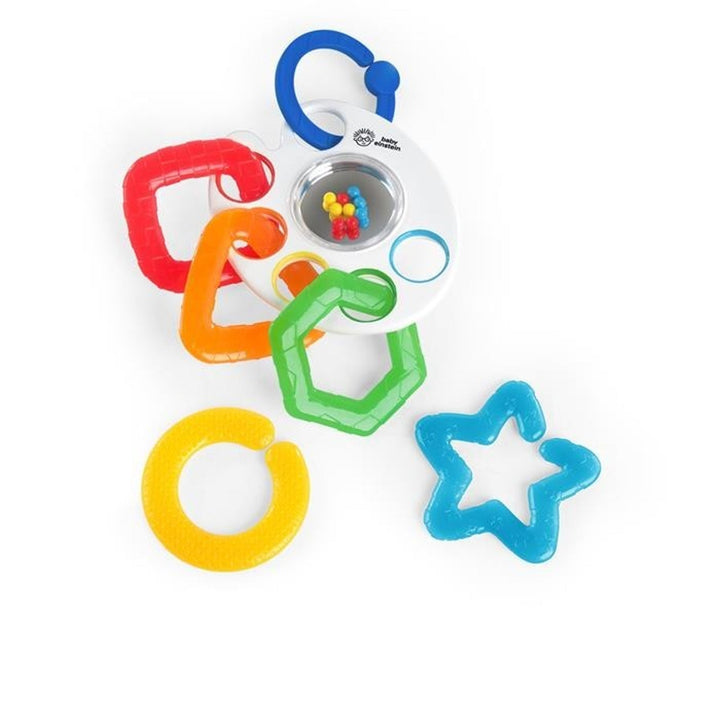 Zăngănit Baby Einstein echipat cu 5 dinți de diferite forme