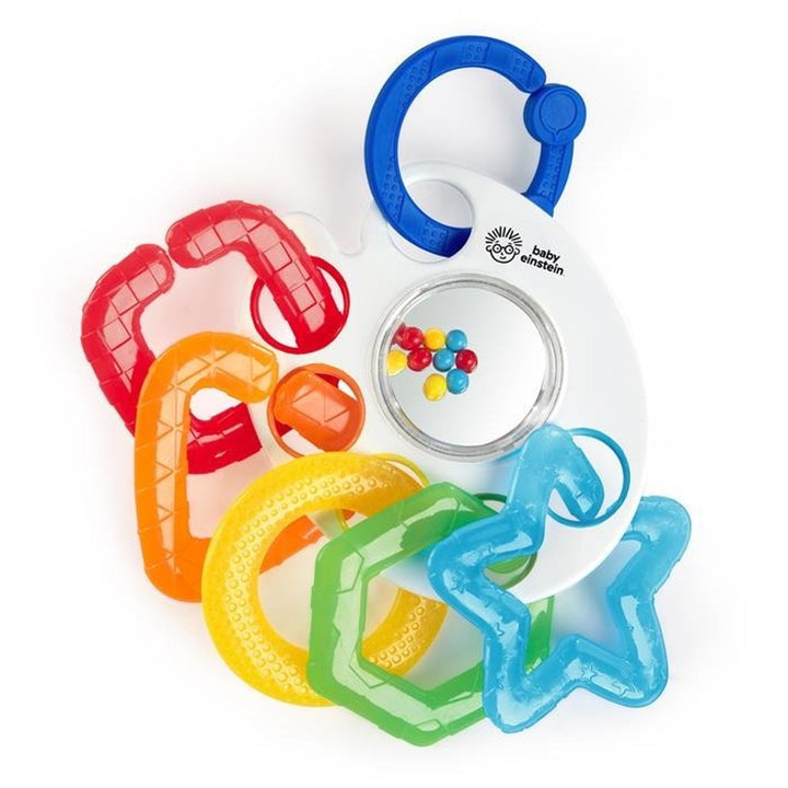 Zăngănit Baby Einstein echipat cu 5 dinți de diferite forme