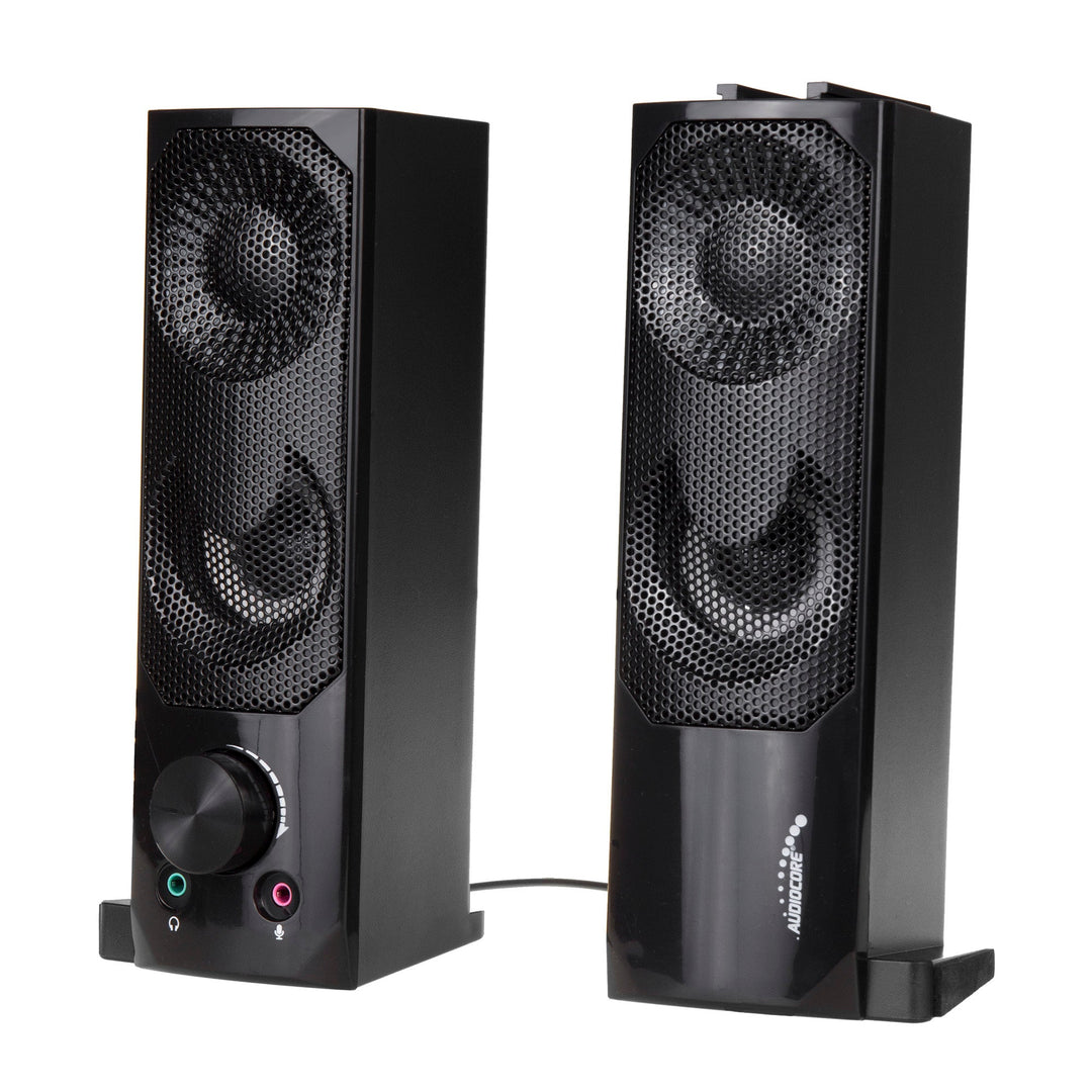 Audiocore 3Wx2 zvučnici za računalni soundbar, LED, USB 5V, linijski ulaz, AC955