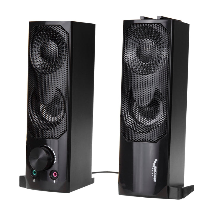 Audiocore 3Wx2 zvučnici za računalni soundbar, LED, USB 5V, linijski ulaz, AC955