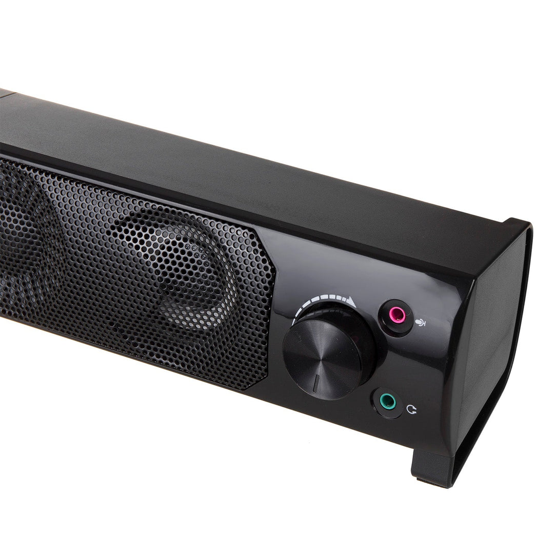 Audiocore 3Wx2 zvučnici za računalni soundbar, LED, USB 5V, linijski ulaz, AC955