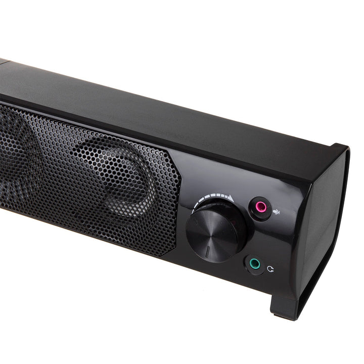 Audiocore 3Wx2 zvučnici za računalni soundbar, LED, USB 5V, linijski ulaz, AC955