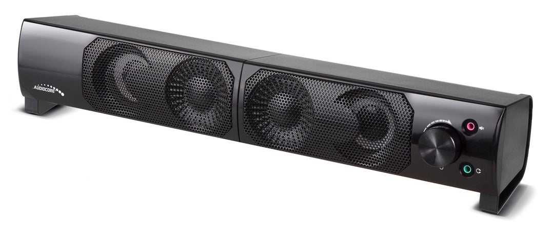 Audiocore 3Wx2 zvučnici za računalni soundbar, LED, USB 5V, linijski ulaz, AC955
