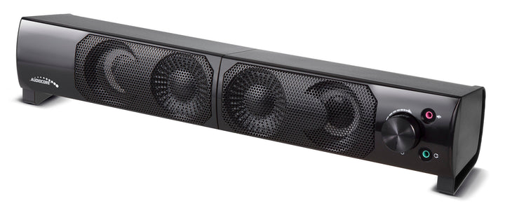 Audiocore 3Wx2 zvučnici za računalni soundbar, LED, USB 5V, linijski ulaz, AC955