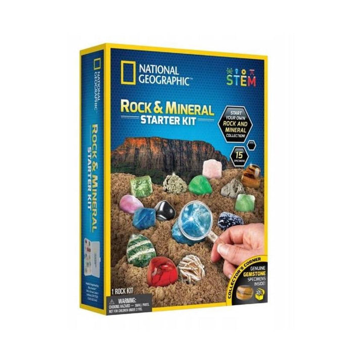 National Geographic komplet – početnički komplet stijena i minerala