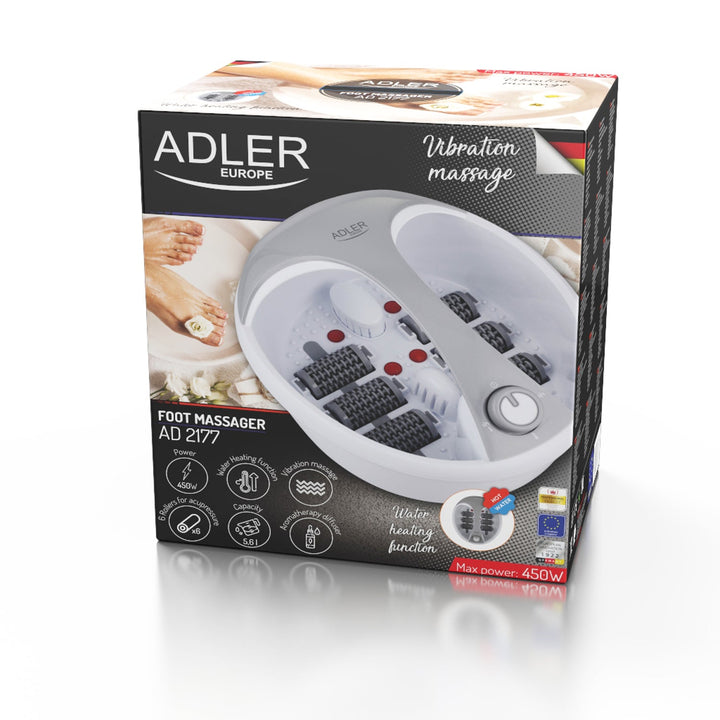 Adler AD 2177 multifunkcionalni masažer za stopala s ručkom