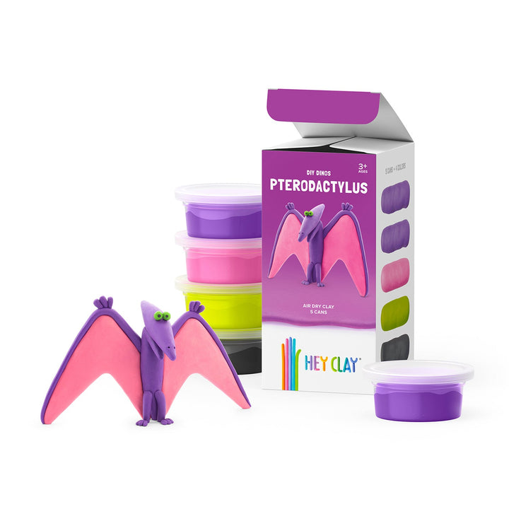 Hei Clay DIY DIY Pterodactyl Dinos kit de ambarcațiuni creative HCLMD001