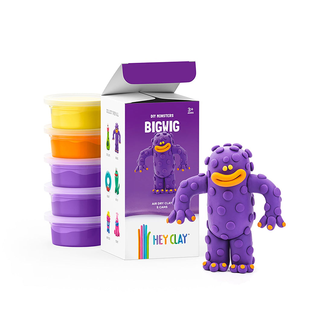 Hei Clay DIY DIY Bigwig Monsters kit de ambarcațiuni creative HCLMM005PCS