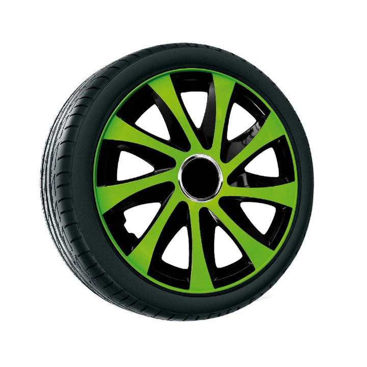 Univerzalne navlake za kotače 14" Drift Extra zelena/crna 4 komada
