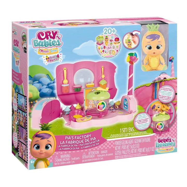 TM TOYS IMC08010171 Cry Babies Magic Tears Tutti Frutti Pia&