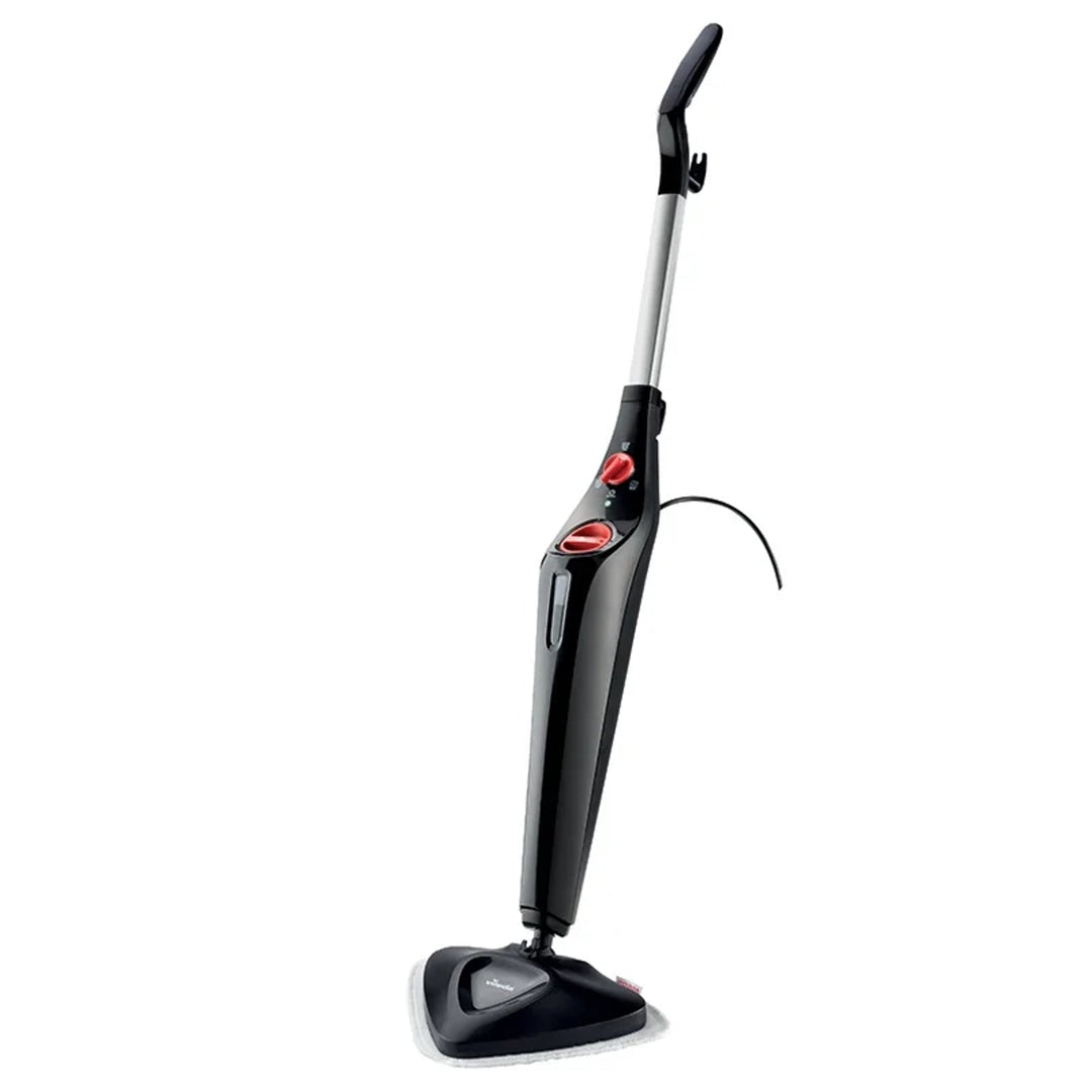Vileda 168917 Steam Plus 3.0 električni parni mop s 2 zamjenjiva mikrovlaknasta nastavka za čišćenje tepiha