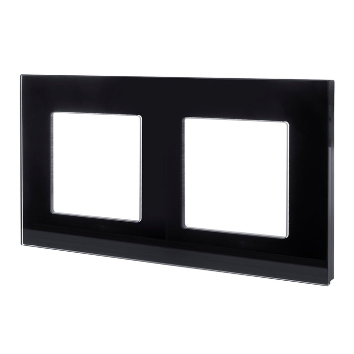 Maclean stakleni okvir, dvostruki, crni, 157x86 mm, MCE729B