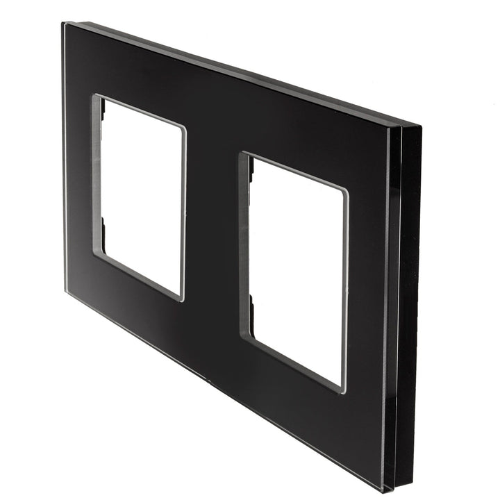 Maclean stakleni okvir, dvostruki, crni, 157x86 mm, MCE729B