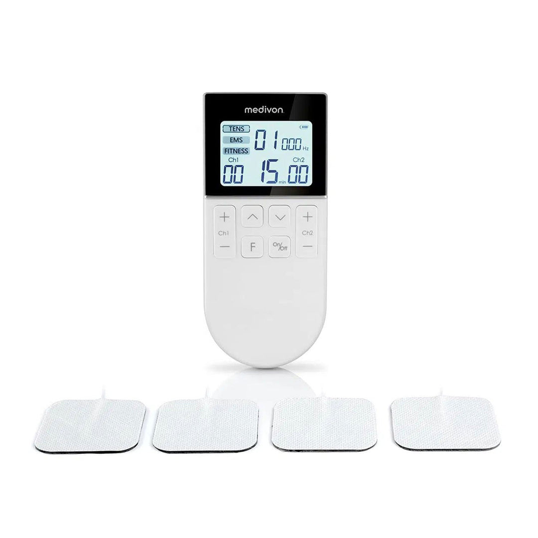 Medivon Professional Muscle Electrostimulator de stimulare a mușchilor de stimulare a abdomenului de formare LCD Display LCD de ameliorare a durerii