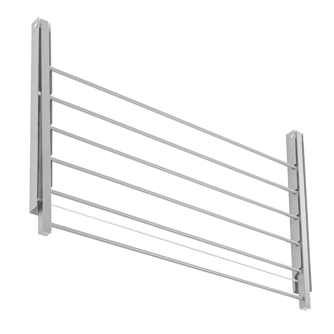 Sklopivi zidni sušilj za kupaonicu. Majka 80 cm bijela