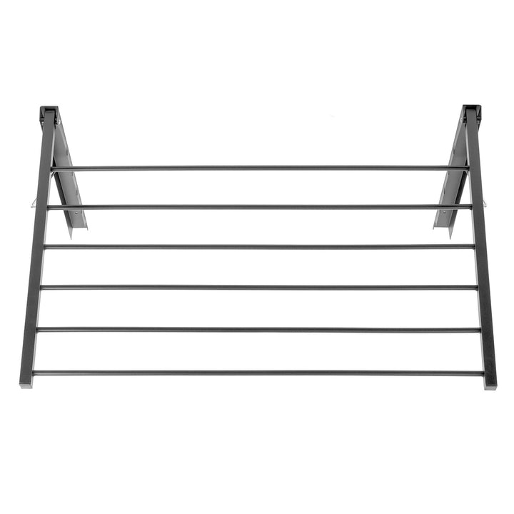 Sklopivi zidni sušilo za kupaonicu. Majka 100 cm srebrna