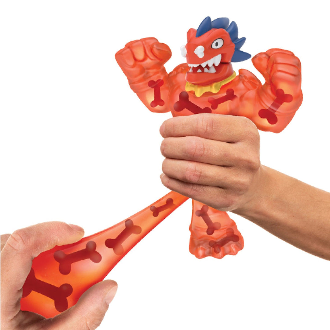 Heroes Of Goo Jit Zu GOJ41111 Heroes Of Goo Jit Zu Dino Power Volcanic Rumble Figura 2 Pack Redback &amp; Blazagon