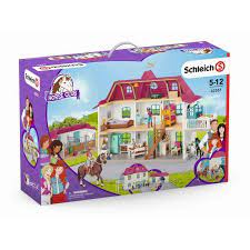 Schleich SLH42551 Schleich Horse Club Lakeside Country House &amp; Stable Figurines Play Set 108 PCS