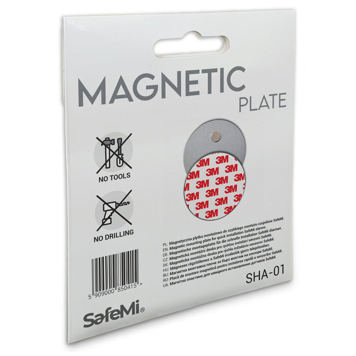 Set de 2 plăci de montare magnetice SafeMi SHA-01