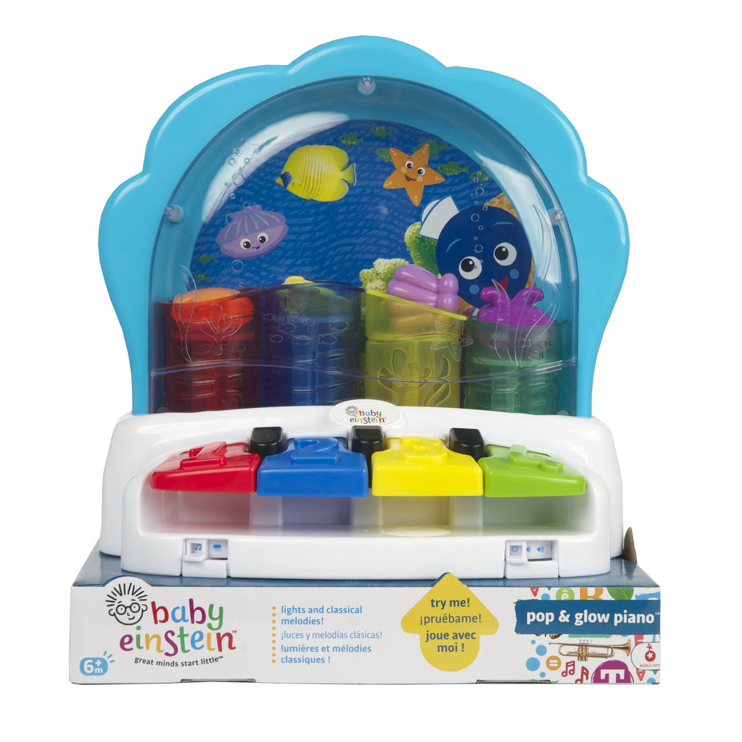 Baby Einstein interaktivni svjetleći klavir s skačućim morskim životinjama