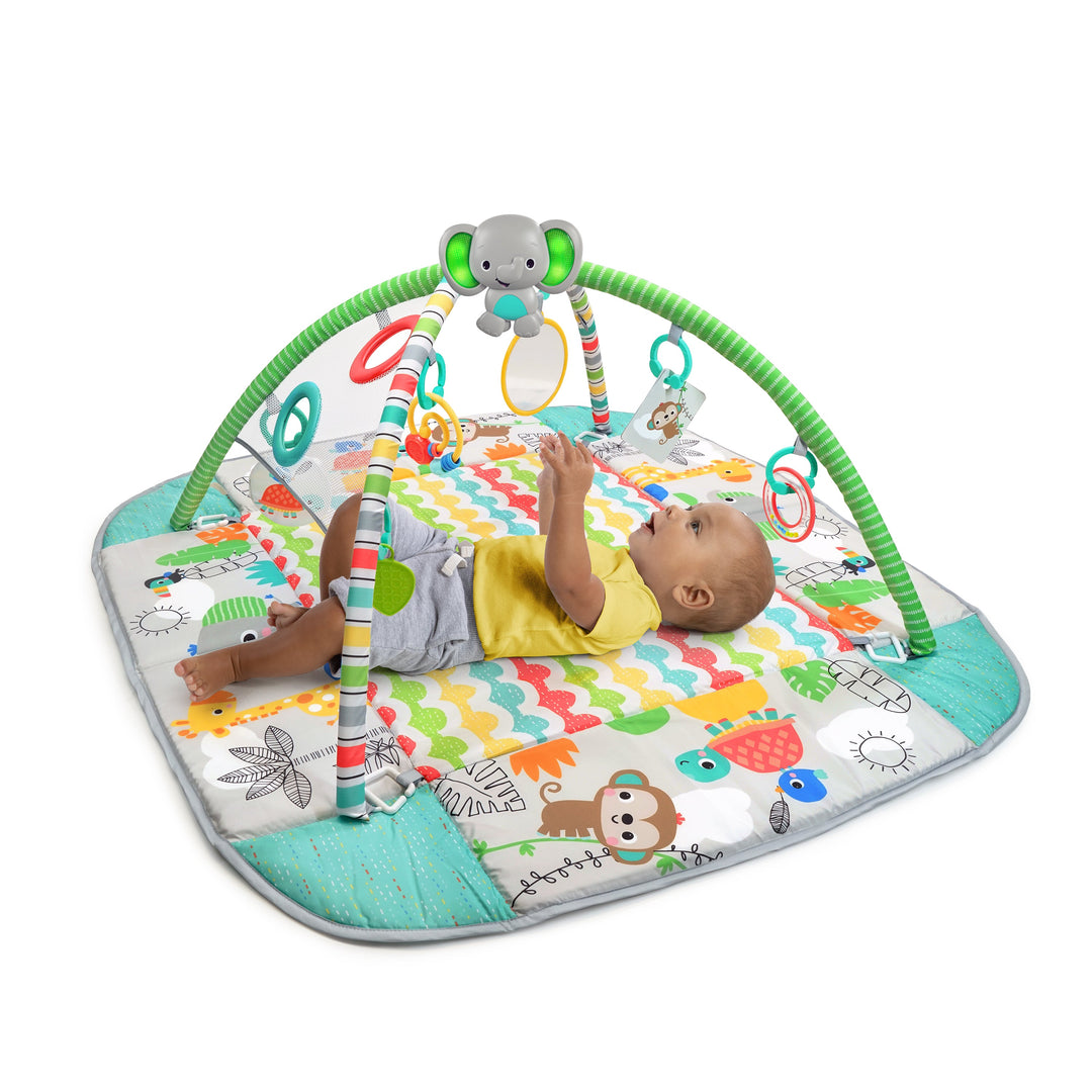 Bright Starts 12624 Bright Starts Baby Play Mat Your Way Ball Play Gym &amp;; Ball Pit 7 Jucării
