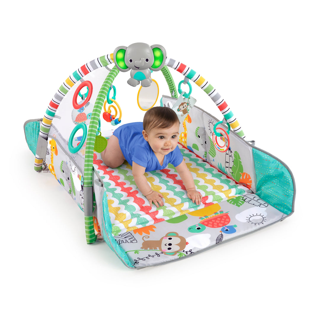 Bright Starts 12624 Bright Starts Baby Play Mat Your Way Ball Play Gym &amp;; Ball Pit 7 Jucării