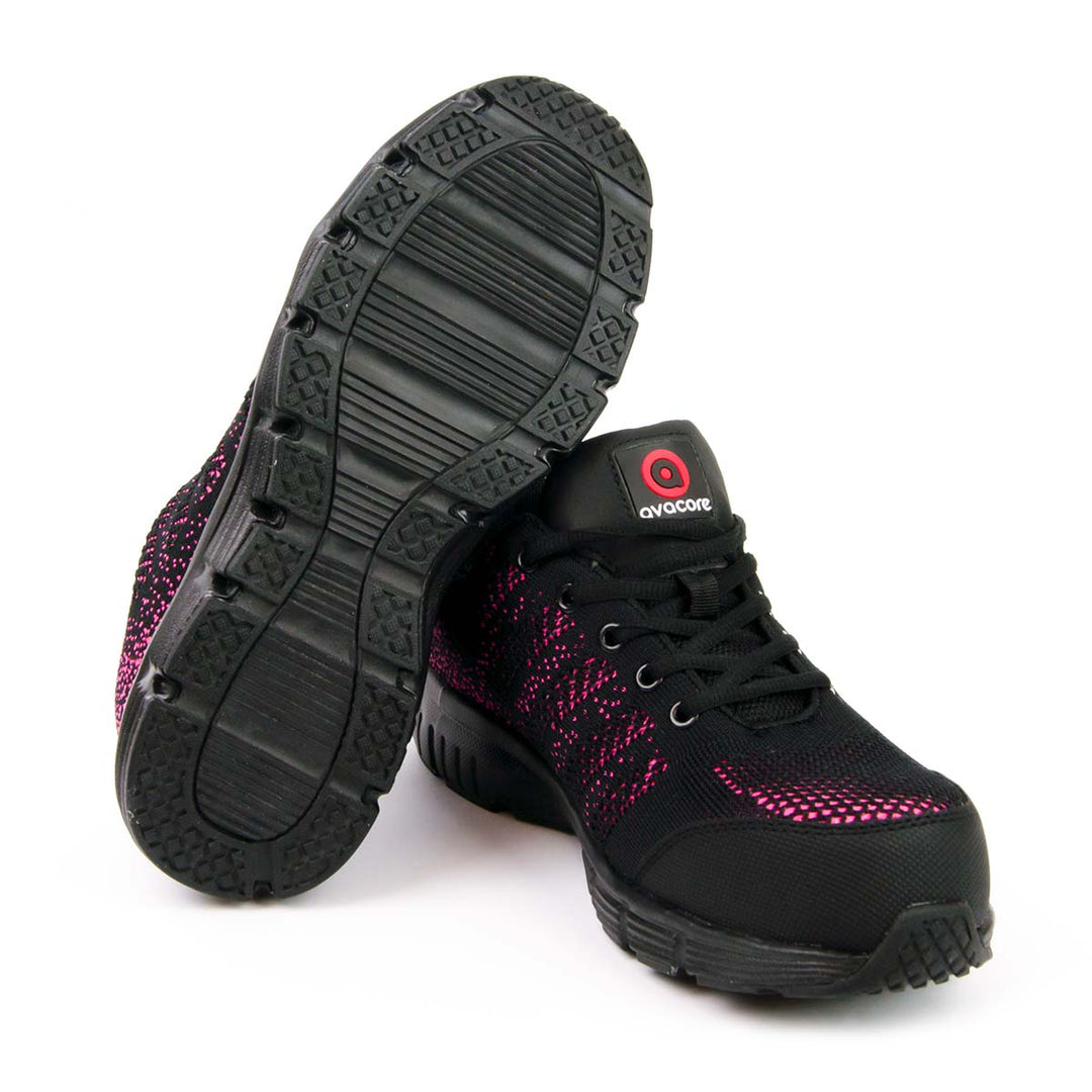 Bocanci protectia muncii S1P EN20345 LUMO LADY AVACORE PINK Marimea 37