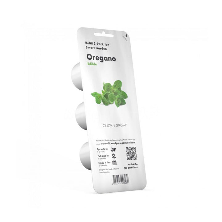 Capsulă de substrat pentru semințe de plante pentru interior Click &amp; Grow - Smart Garden - Set de 3 Oregano