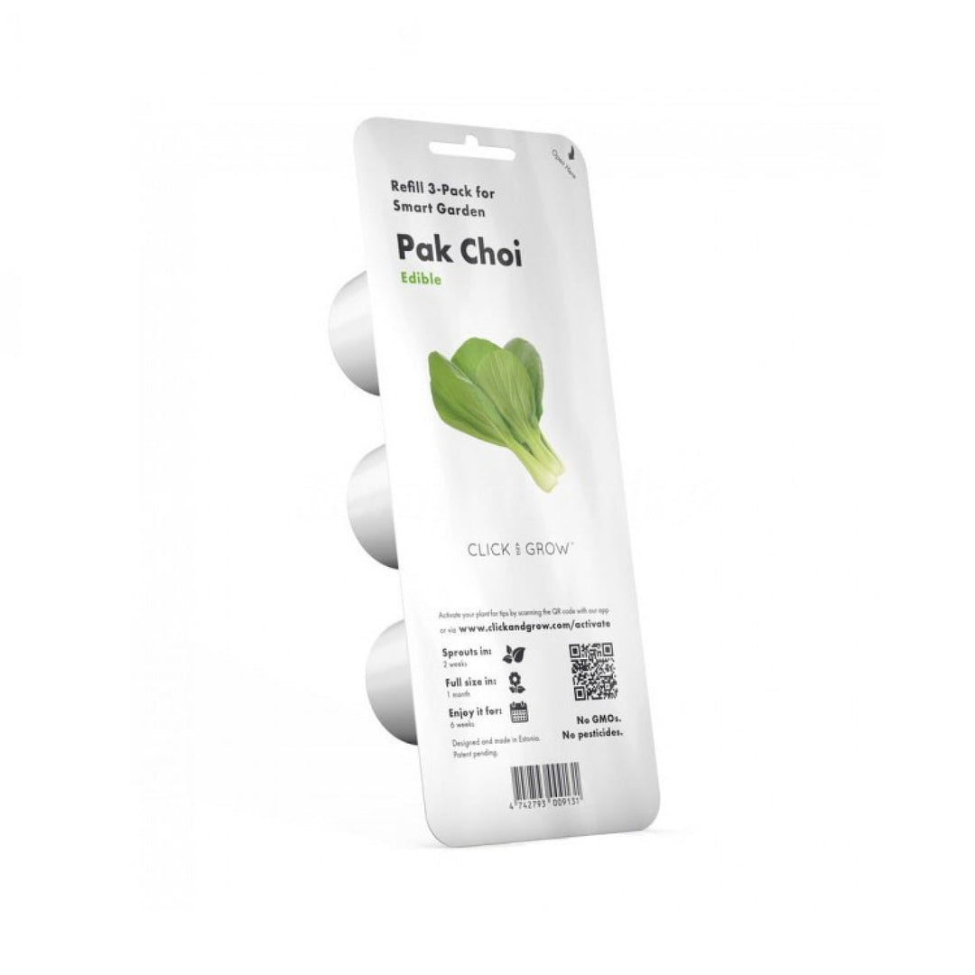 Semințe de plante Substrat Capsulă pentru interior Click &amp; Grow - Smart Garden - Set de 3 varză chinezească
