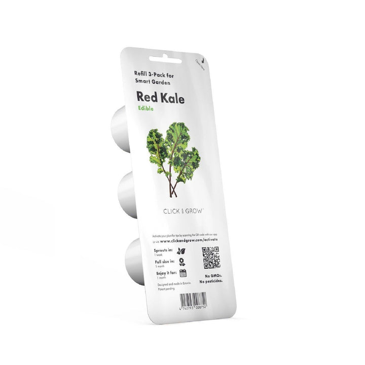 Semințe de plante Substrat Capsulă pentru interior Click &amp; Grow - Smart Garden - Set de 3 varză roșie